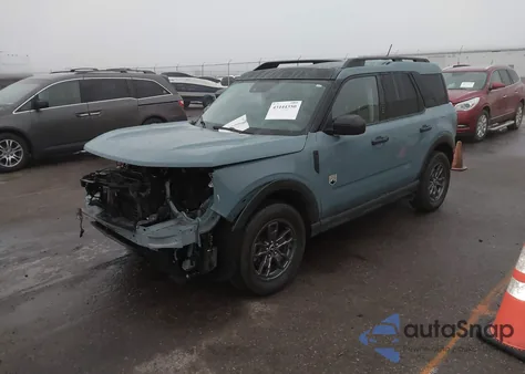 2022 Ford Bronco Sport Big Bend from USA, damaged, VIN 3FMCR9B66NRD77881